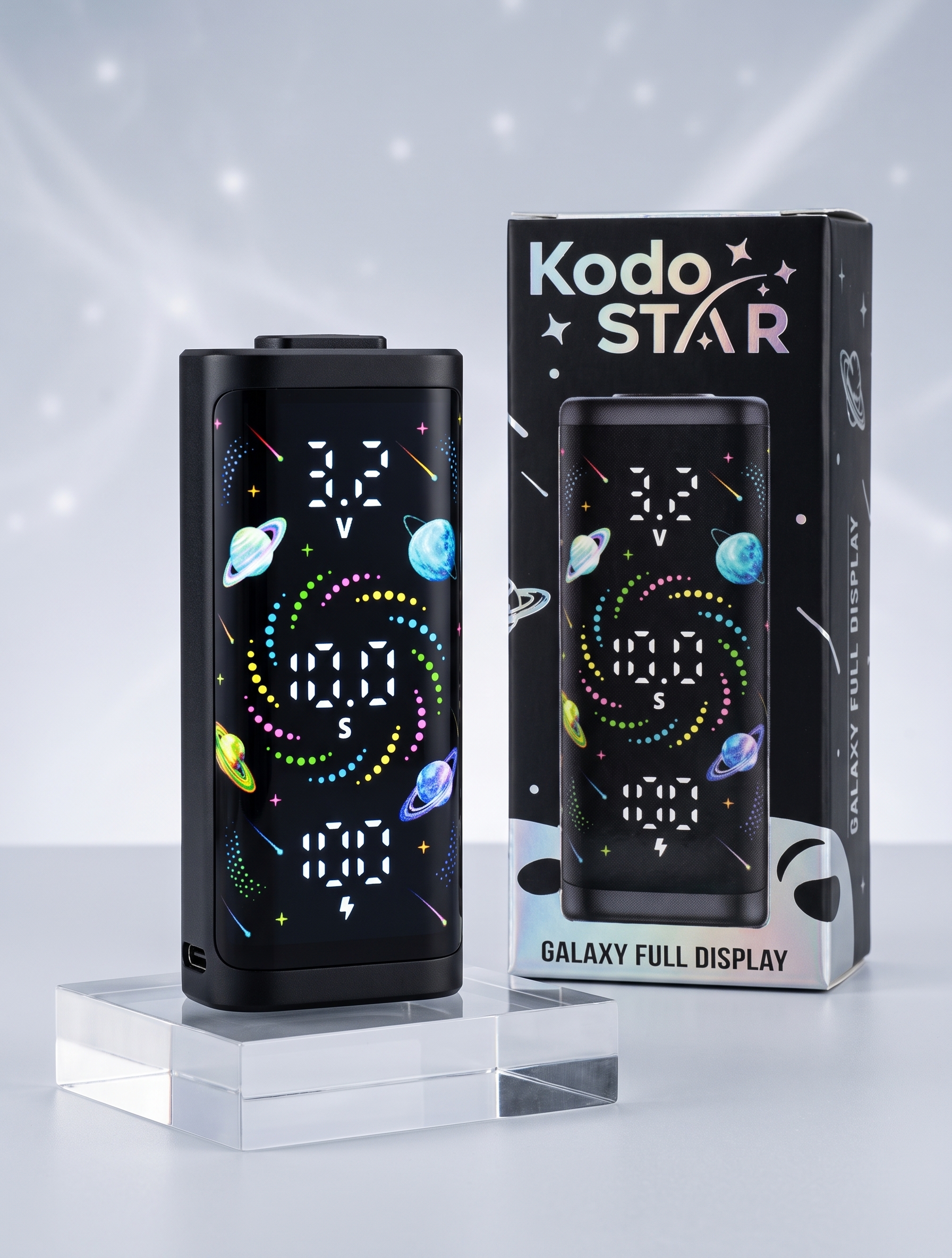 Kodo Star Galaxy Full Digital Display - 400MaH Vape Battery