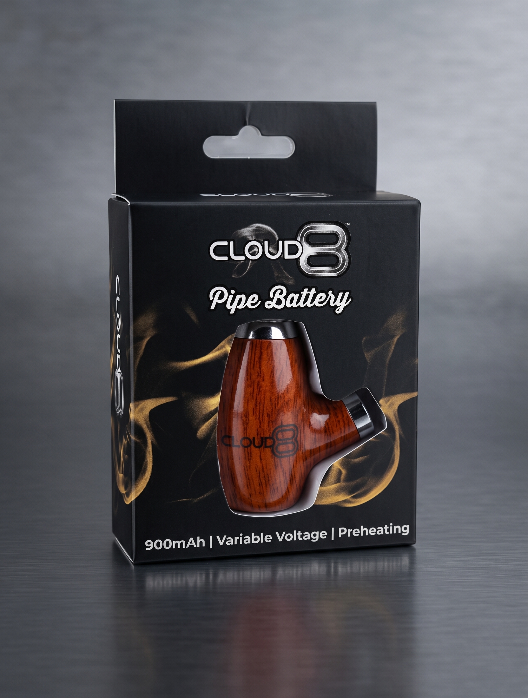 Cloud 8 - 900mAh 510 Thread Pipe Battery